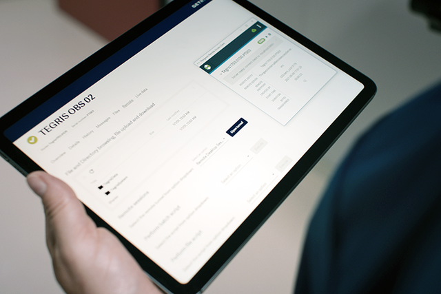 Full IT integration with hospital IT with Tegris OR integration solution